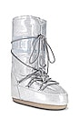 view 2 of 5 Icon Glitter Boot in Silver