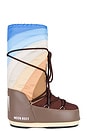 view 1 of 5 Icon Rainbow Boot in Brown & Blue