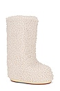 view 2 of 5 Icon Faux Astrakan Boot in Cream