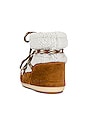 view 3 of 5 Low Shearling Boot in Whiskey & Off White