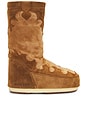 view 1 of 5 Icon Suede Embroidery Boot in Cognac