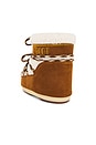 view 3 of 5 Icon Low Shearling Boot in Whiskey & Off White