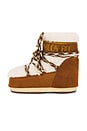 view 5 of 5 Icon Low Shearling Boot in Whiskey & Off White