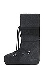 view 5 of 5 Icon Felt Boot in Black Melange