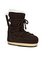 view 2 of 5 Evx Shearling Boot in Dark Brown