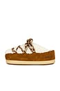 view 5 of 5 Evx Shearling Mule in Whisky & Off White