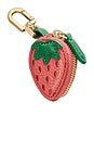 view 2 of 6 Sabrémoji Fruit Charm in Strawberry Charm
