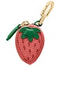 view 3 of 6 Sabrémoji Fruit Charm in Strawberry Charm
