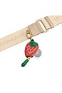 view 4 of 6 Sabrémoji Fruit Charm in Strawberry Charm