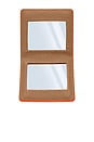 view 5 of 5 Compact Mirror in Manhattan Sandstone