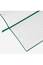 view 5 of 5 Notebook in Emerald Green