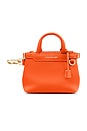 view 1 of 4 Sabrémoji Petite Palais Bag Charm in Manhattan Orange