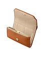 view 4 of 5 MAISON de SABRÉ Trifold Wallet in Pecan Brown & Saharan Nude