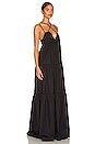view 2 of 3 Cross Strap Maxi Dress in Black