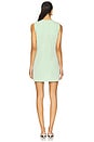 view 3 of 3 Vest Mini Dress in Green Viscose Linen