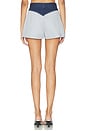 view 4 of 6 High Waist Combo Hot Short in Medium Wash Denim