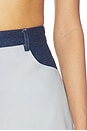 view 6 of 6 High Waist Combo Hot Short in Medium Wash Denim