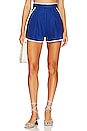 view 1 of 4 Bound Pleated Short in Cobalt