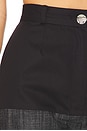 view 6 of 6 High-Waist Combo Pant in Black Denim
