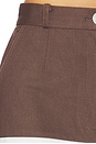 view 6 of 6 High-waist Combo Jeans in Chocolate Brown Denim