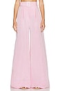 view 1 of 4 Wide Leg Pleated Pant in Pink
