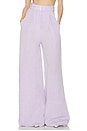 view 1 of 6 PANTALÓN PLISADO DE PIERNA ANCHA in Lavender Tencel Linen