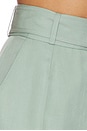 view 6 of 6 PANTALÓN ANCHO CON CINTURÓN in Dusty Tea