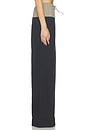 view 5 of 7 CALÇA COM CORDÃO DRAWSTRING COMBO PANT in Faded Black Denim
