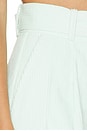 view 7 of 6 Pleated Barrel Trouser in Light Aqua