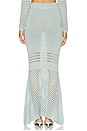 view 4 of 6 JUPE MIDI in Seafoam Knit