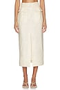 view 1 of 6 JUPE MIDI in Cream