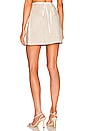 view 3 of 4 X REVOLVE Bound Wrap Mini Skirt in Oatmeal Linen