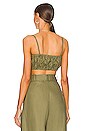 view 3 of 4 x REVOLVE Structured Bandeau Crop Top in Army