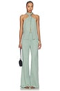 view 4 of 4 Twist Halter Top in Dusty Tea