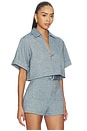 view 2 of 4 Popover Shirt in Denim