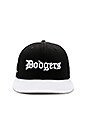 view 1 of 4 x New Era Dodgers Cap in Black