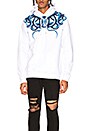 view 1 of 4 Snake Hoodie in White