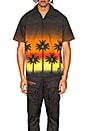 view 1 of 4 Red Palm Shirt in Multicolor