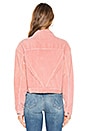 view 3 of 4 Shrunken Corduroy Jacket in Bubble Gum