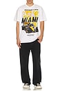 view 4 of 4 Raceway Series Miami Oversized Tee in White