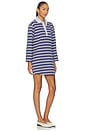 view 2 of 3 Gabrielle Dress in Navy Stripe