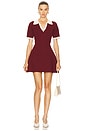 view 1 of 3 Tallulah Knit Dress in Burgundy
