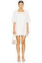 view 1 of 4 Kensie Dress in White Textured Flower