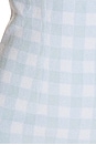 view 4 of 4 Amber Dress in Ice Blue Gingham