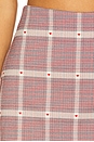 view 6 of 6 Emily Skort in Burgundy Plaid