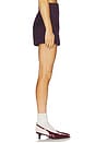 view 3 of 6 Bianca Short in Maroon