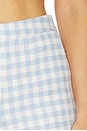 view 6 of 6 Bianca Shorts in Lightt Blue Gingham