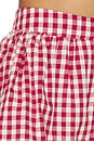 view 6 of 6 Capri Shorts in Berry Gingham