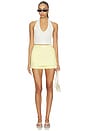 view 5 of 6 Ruby Skort in Butter Yellow