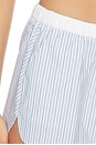 view 6 of 6 SHORT NOA in Blue Green Stripe